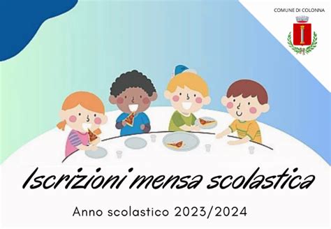 Modulo per la registrazione al servizio di refezione scolastica..